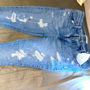 Distressed levis SOLD